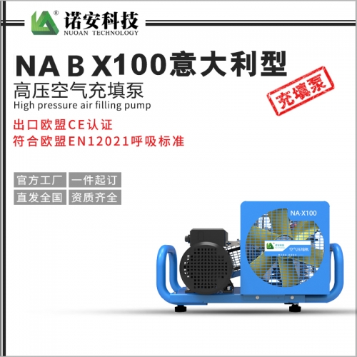 上海NABX100空气呼吸器充气泵 高压空气压缩机